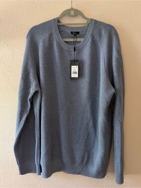 Rails Men’s Crewneck Sweater in Dusty Blue